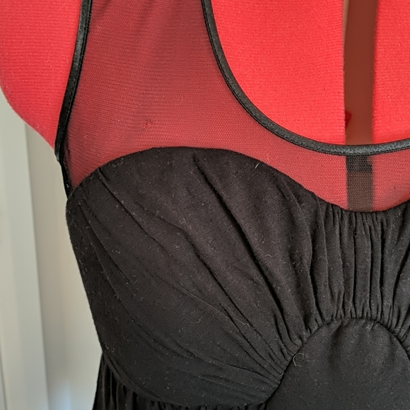 Black dress top - Picture 2 of 4